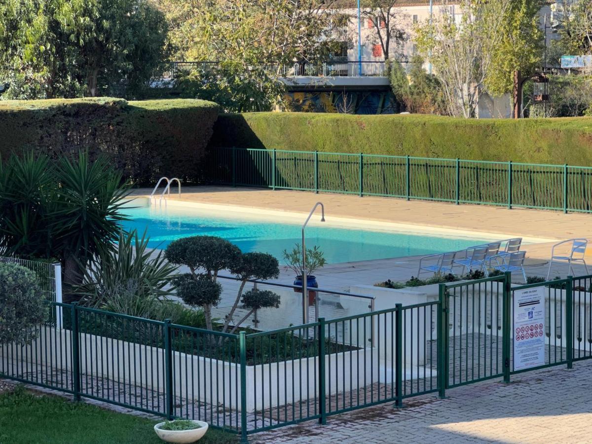 T2 Avec Veranda Et Piscine A Mandelieu La Napoule Mandelieu-la-Napoule Exterior foto